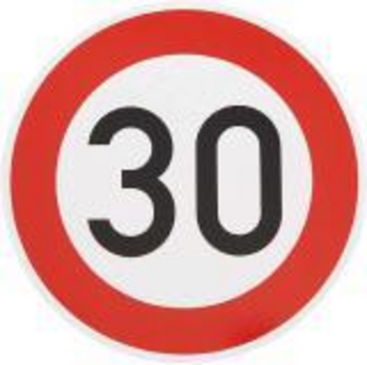 Verkehrsschild "Zone 30"