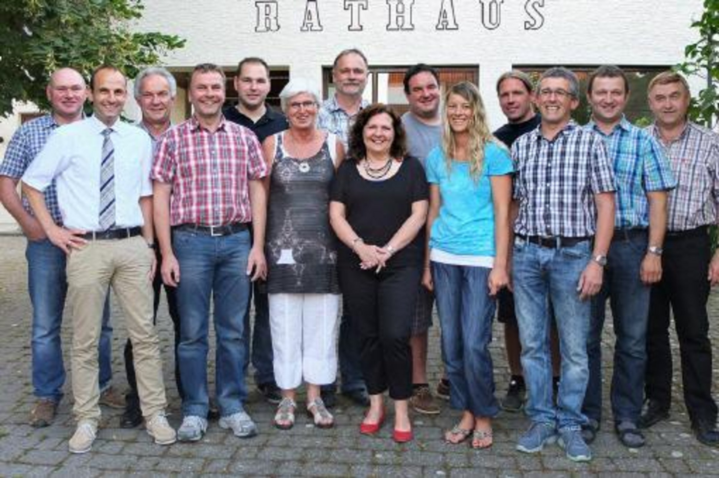 Gruppenbild vom Gemeinderat