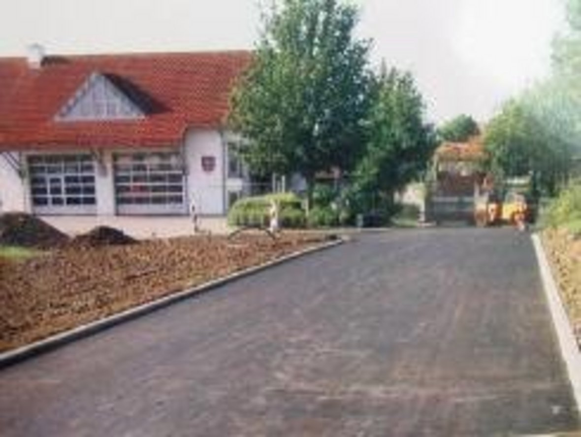 Juli 2006: Beendigung der Erschließungsarbeiten