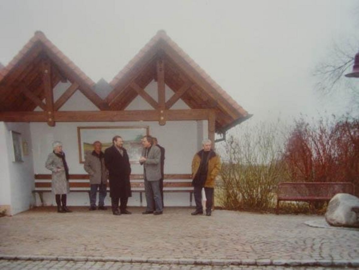 Besichtigung des Ammerstetter Dorfplatzes